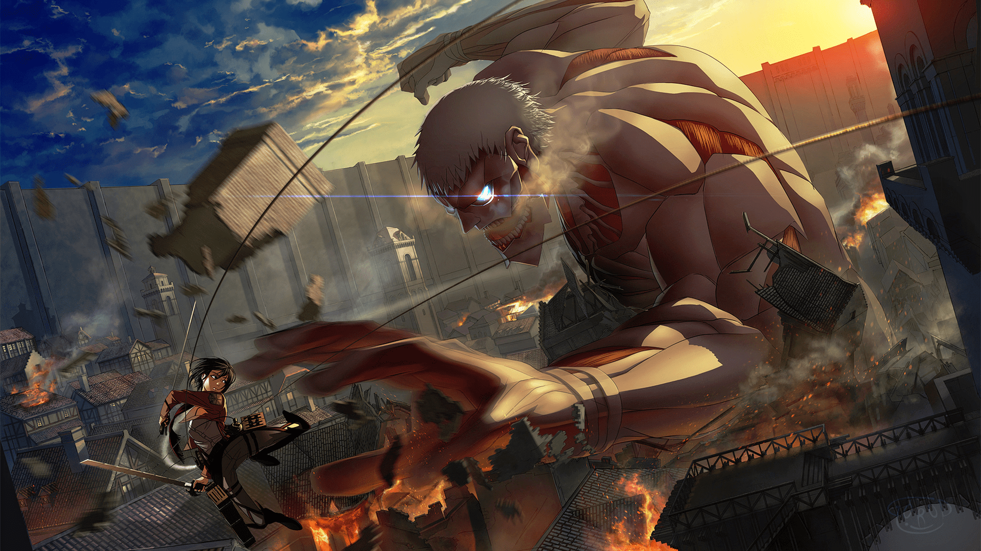 1920x1080 Anime And Video Game Wallpaper