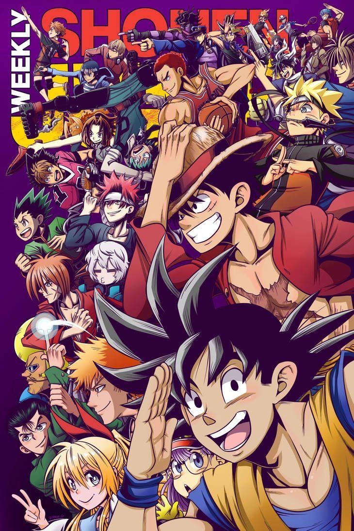 730x1095 Weekly Shonen Jump 2016 Cover Contest Entry by kentaropjj. Anime