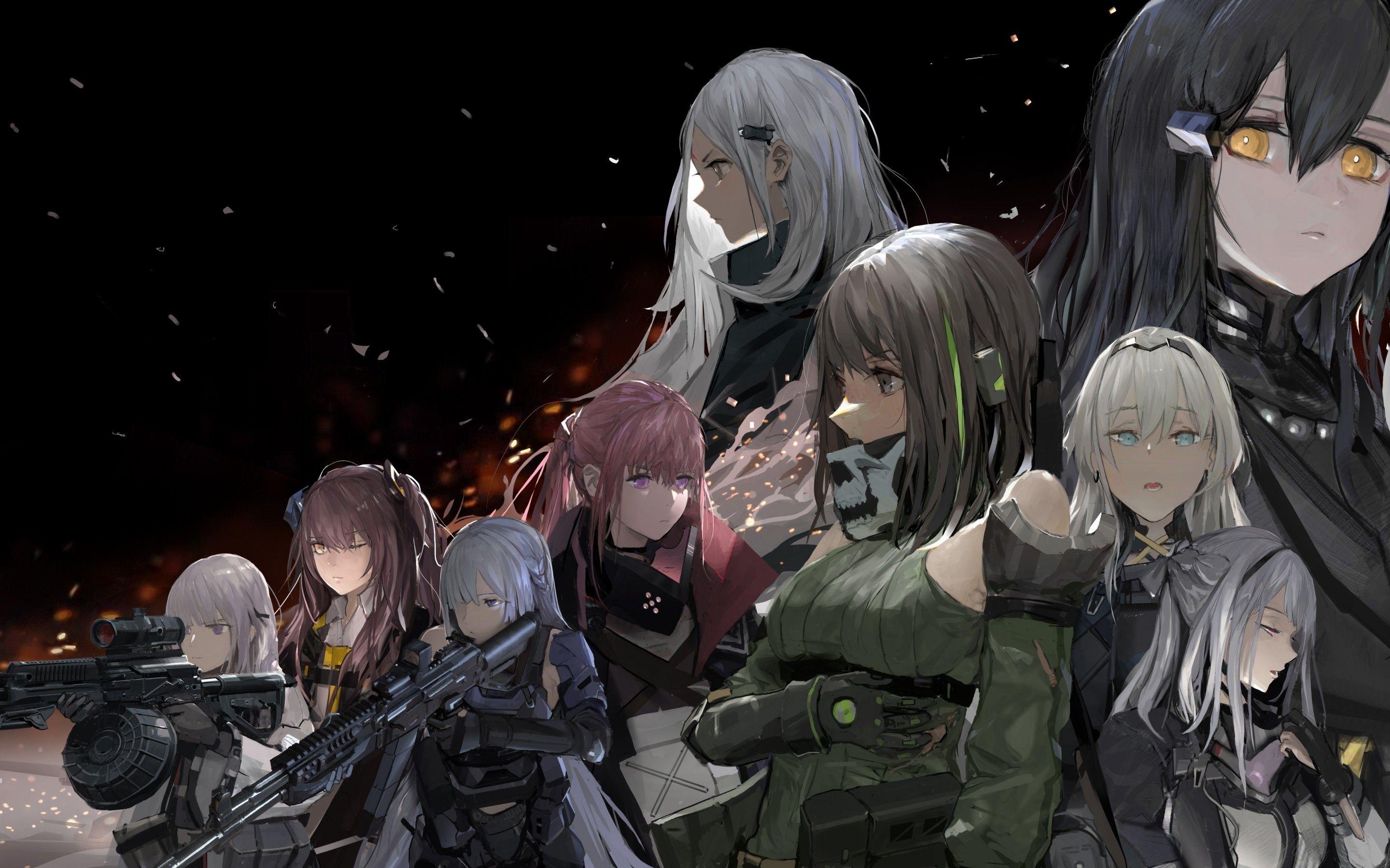 2880x1800 Download 2880x1800 Ak An M4a Elisa, Girls Frontline, Ump- Anime Game Wallpaper for MacBook Pro 15 inch