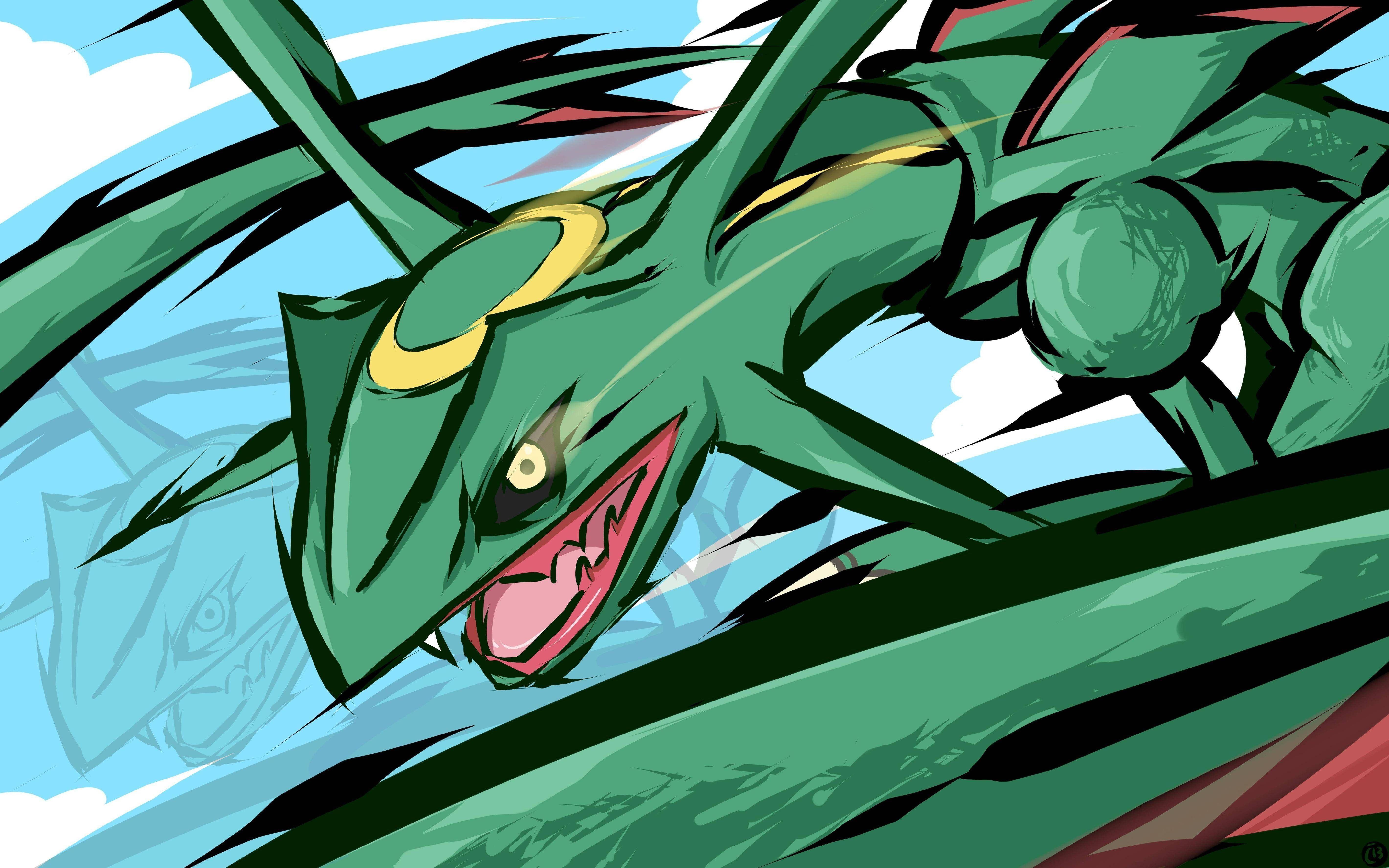 Shiny rayquaza wallpaper by jesalpha - Download on ZEDGE™