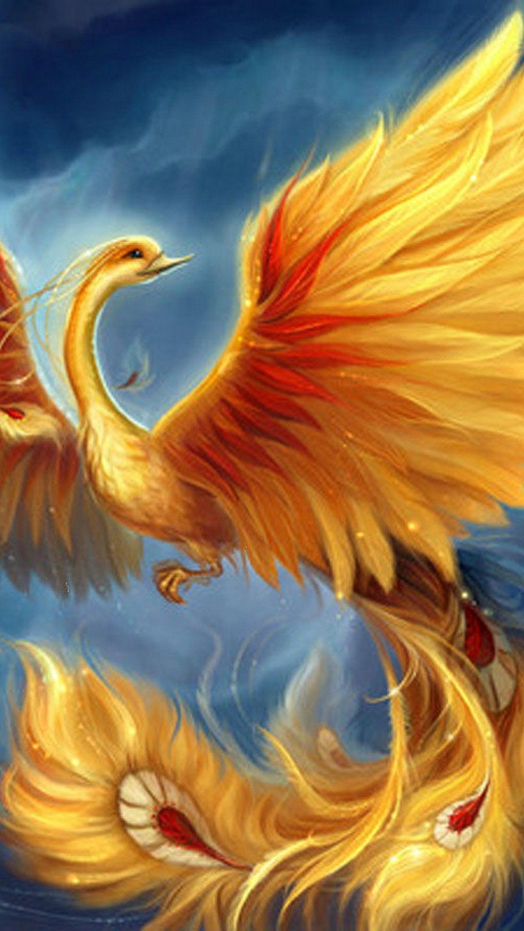 1080x1920 Phoenix Bird Wallpaper Android Android Wallpaper