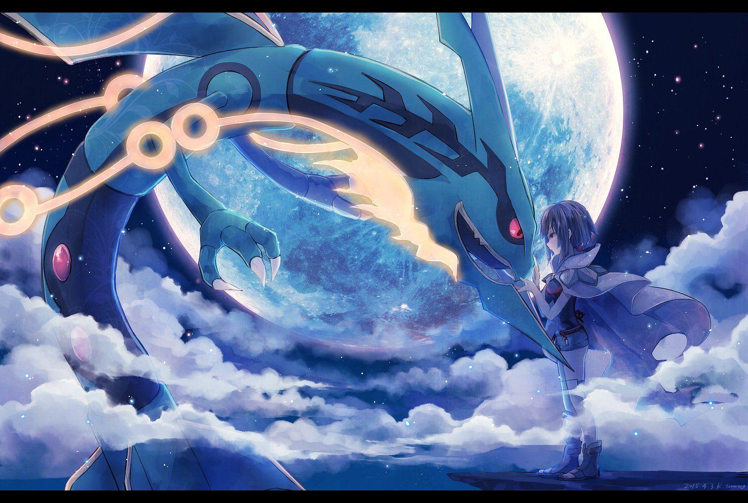 Rayquaza Wallpapers Top Free Rayquaza Backgrounds Wallpaperaccess