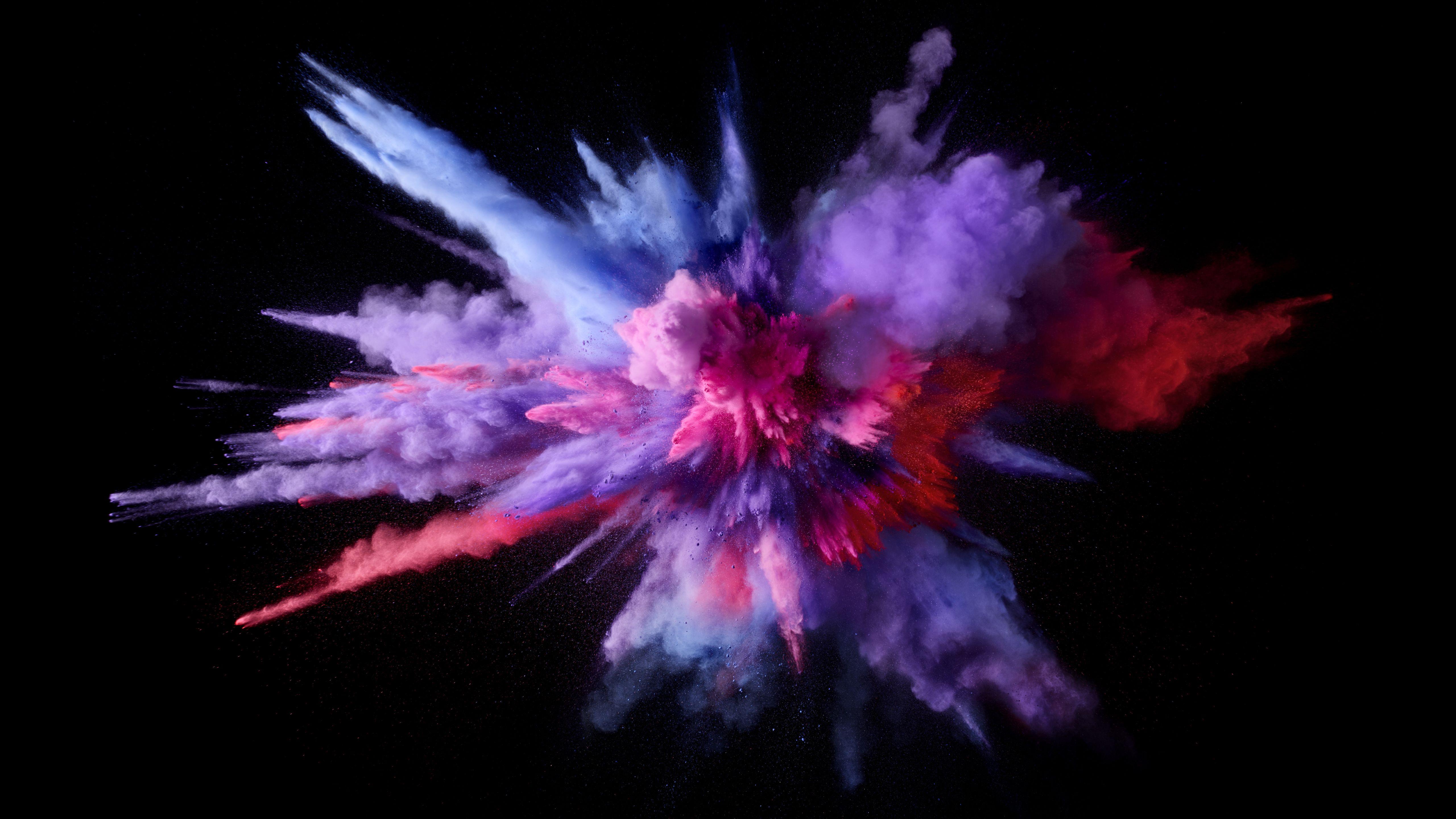 5120x2880 Mac OS Sierra Color Splash Purple, HD Abstract, 4k Wallpaper, Image, Background, Photo and Picture