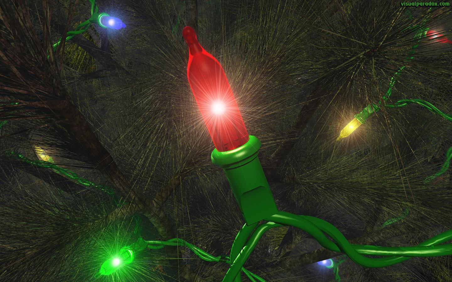 1440x900 Free 3D Wallpaper 'Twinkle Lights' 1440x900 Wide Screen