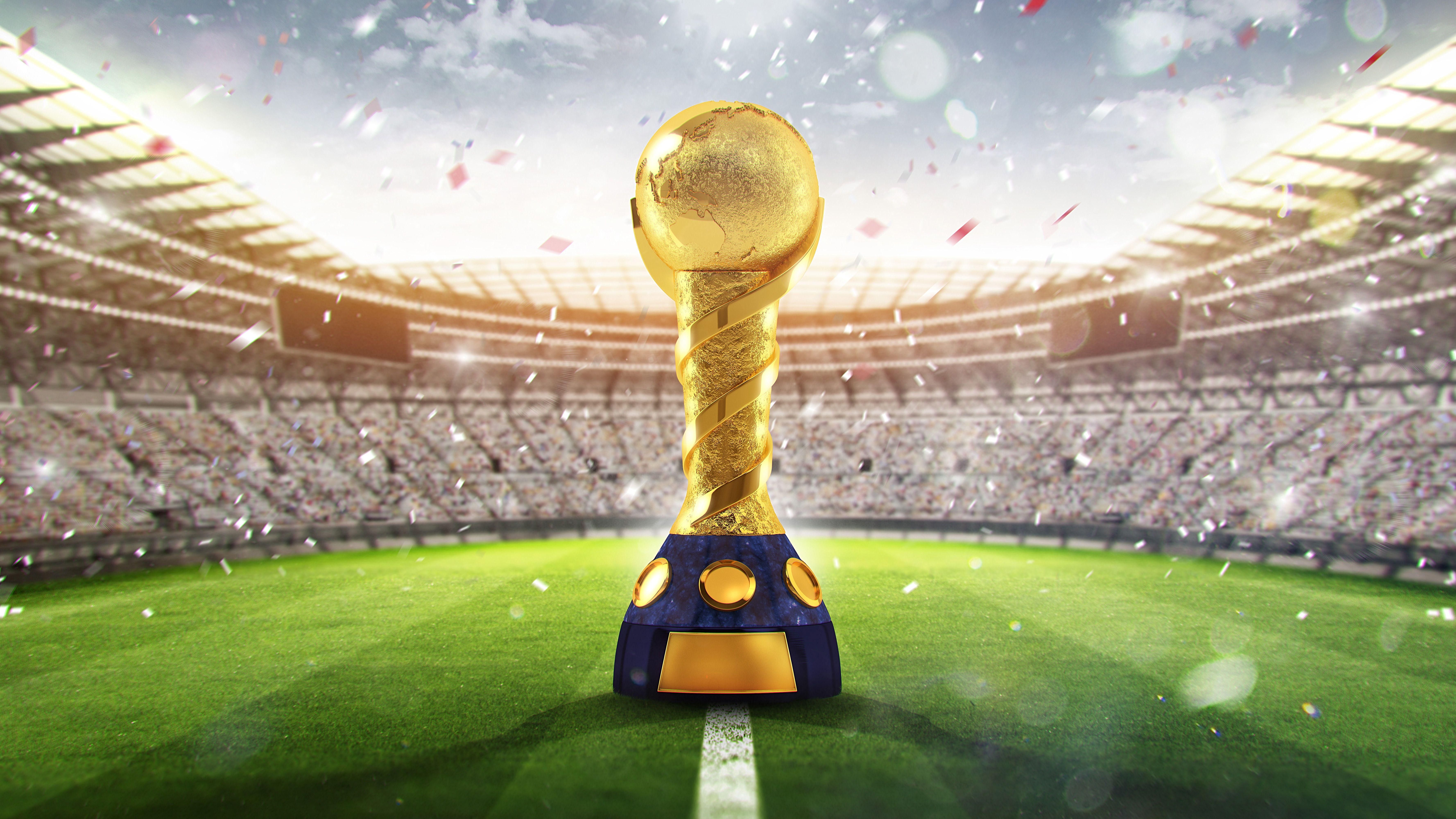 7111x4000 FIFA World Cup Russia 2018 Trophy Wallpaper, HD Sports Wallpaper, 4k Wallpaper, Image, Background, Photos and Picture