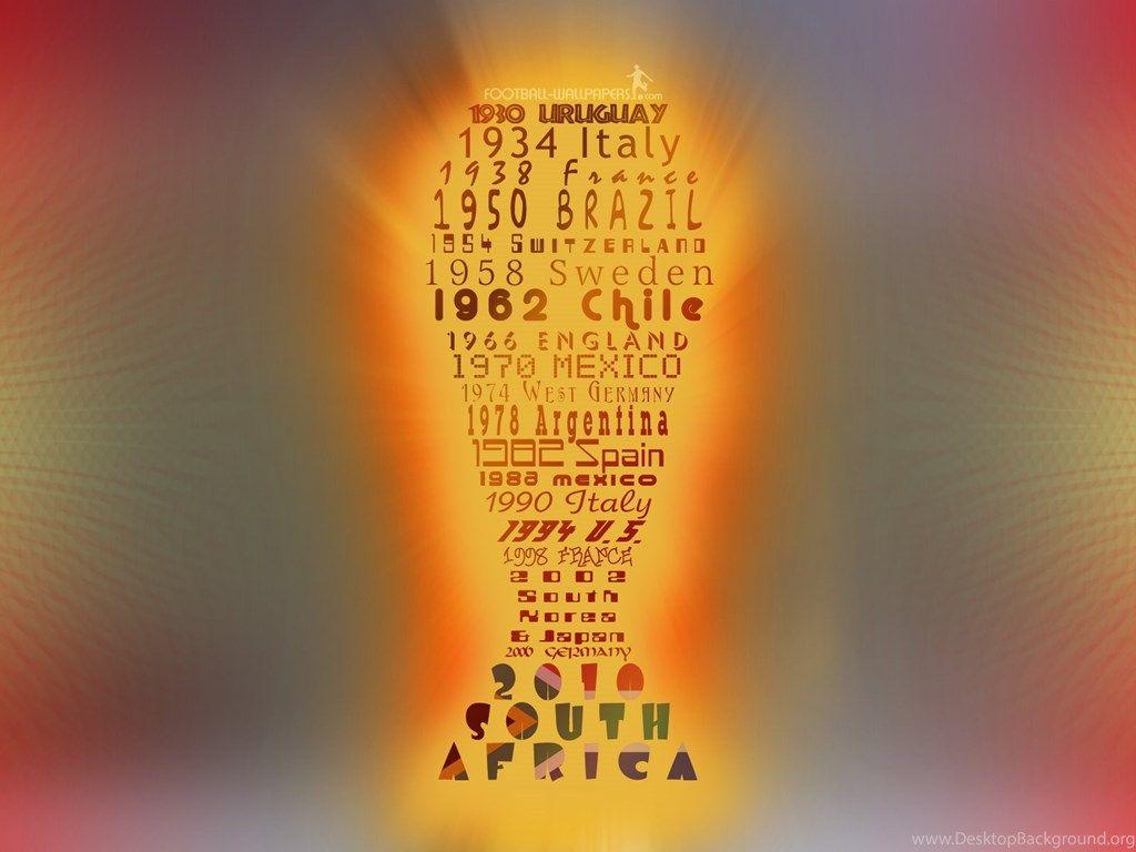 1024x768 FIFA World Cup Trophy Wallpaper Desktop Background