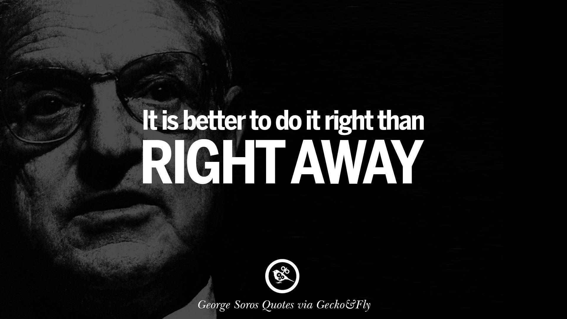 1920x1080 Famous George Soros Quotes on Financial, Economy, Democracy
