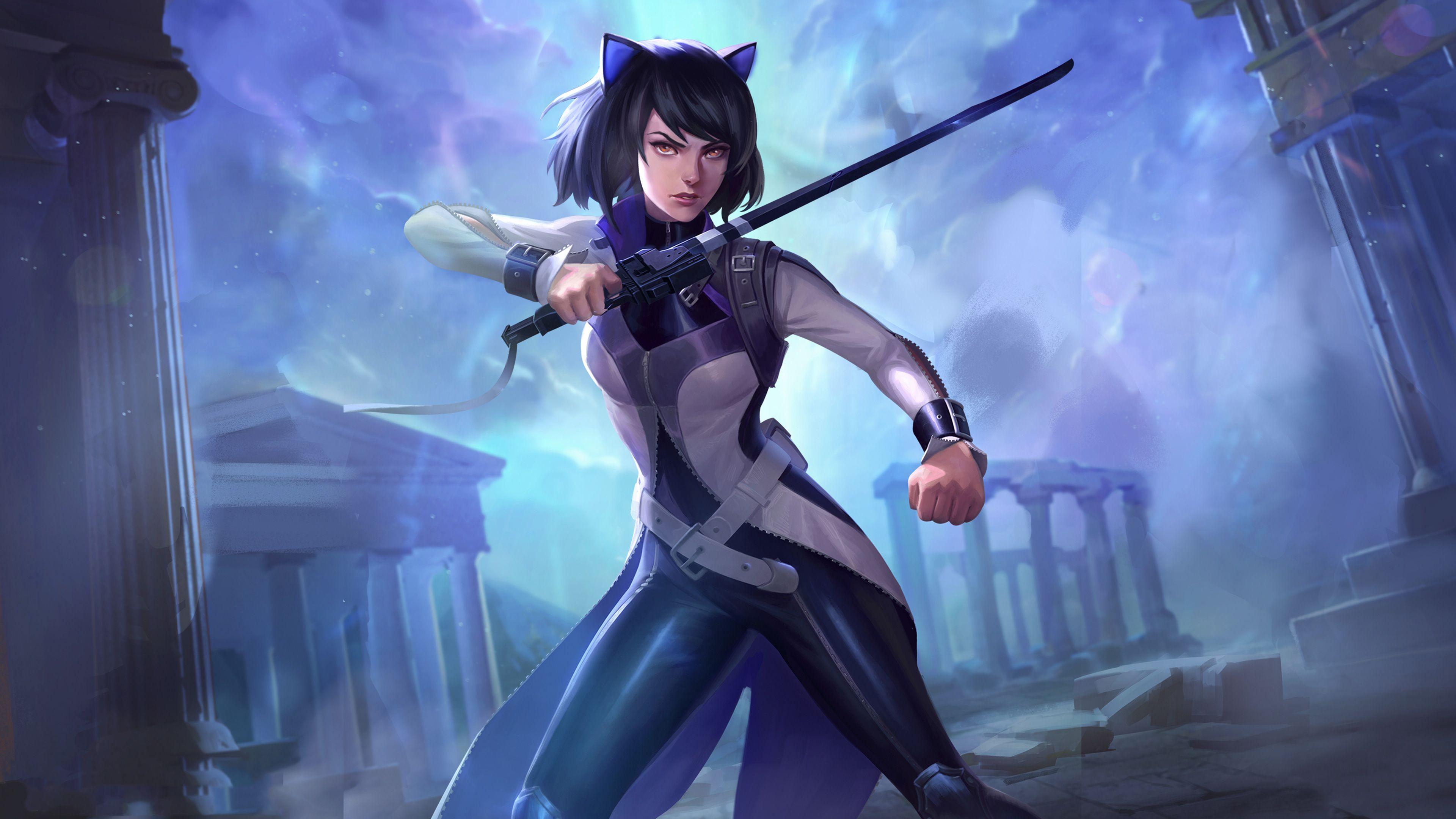 3840x2160 Amaterasu Smite Blake Belladonna 4k, HD Games, 4k Wallpaper, Image, Background, Photo and Picture