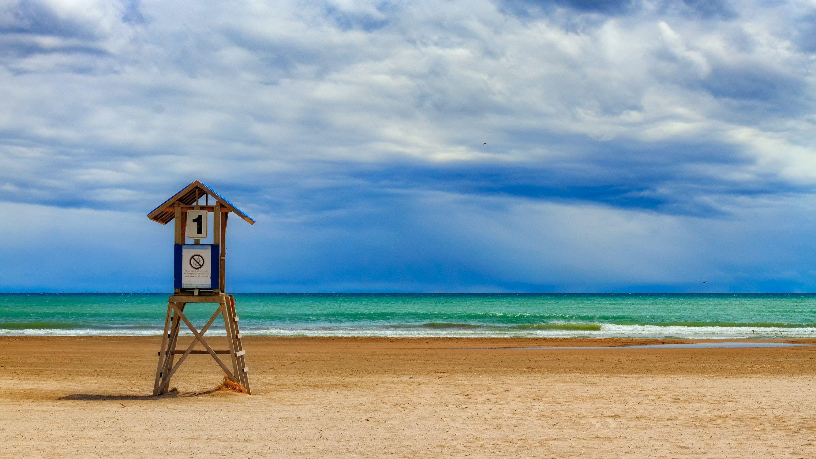 2666x1500 2666x1500 #hut, #cloud, #blue, #ontario, #beach
