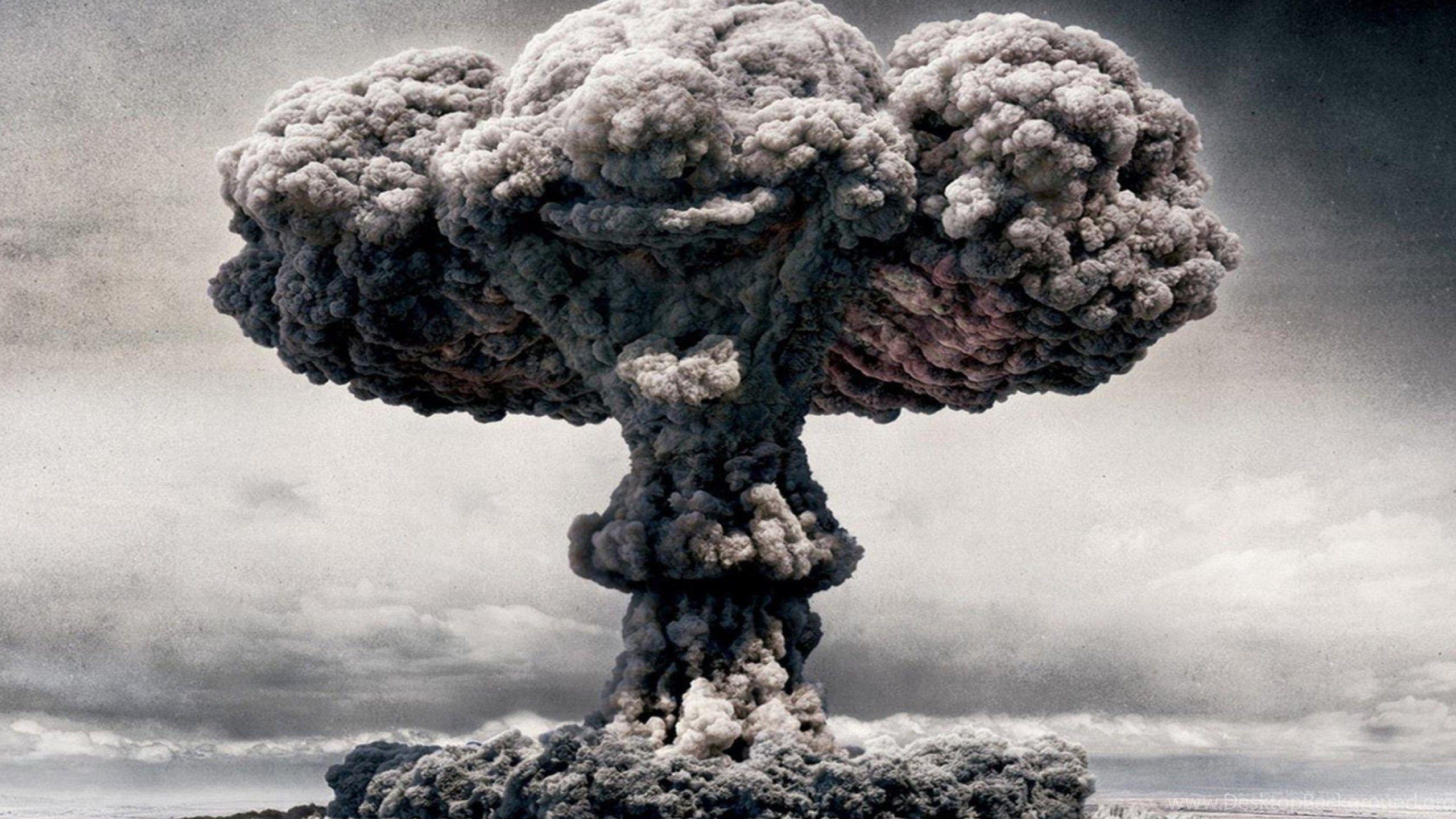 2560x1440 Nuclear Bomb Wallpaper Desktop Background