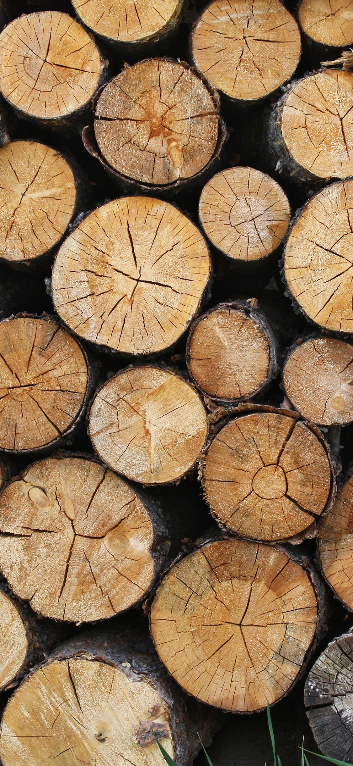 1125x2436 iPhone X wallpaper. wood nature cut pattern