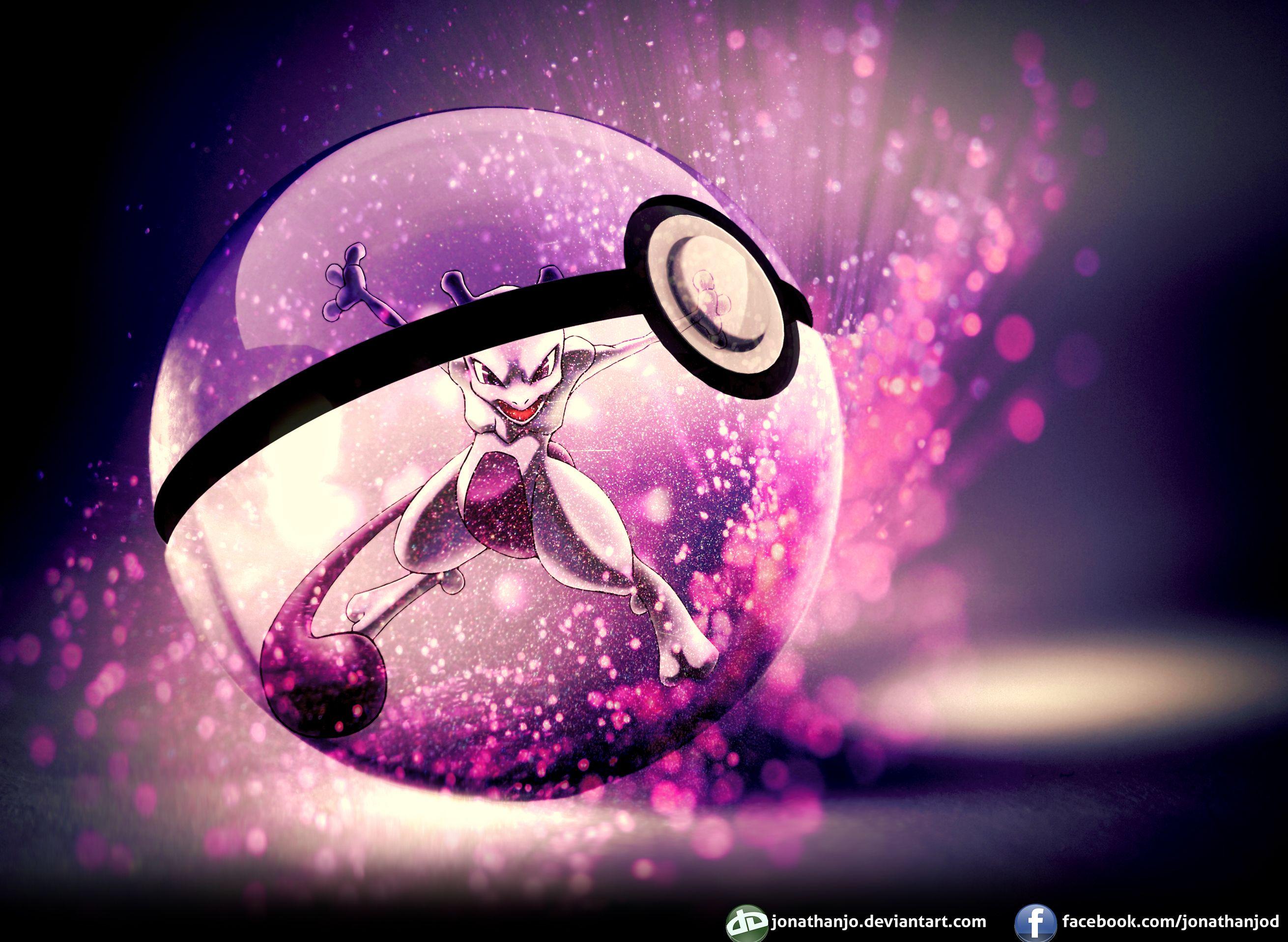 2621x1917 Pokemon HD Mewtwo Wallpaper