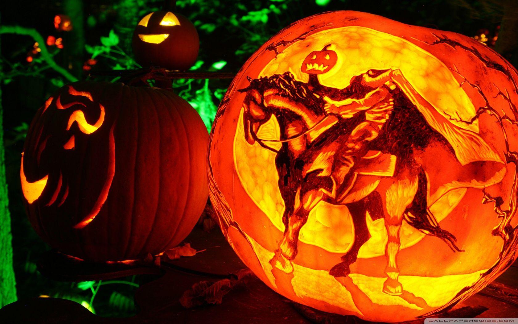 1680x1050 Headless Horseman Jack O Lantern Ultra HD Desktop Background
