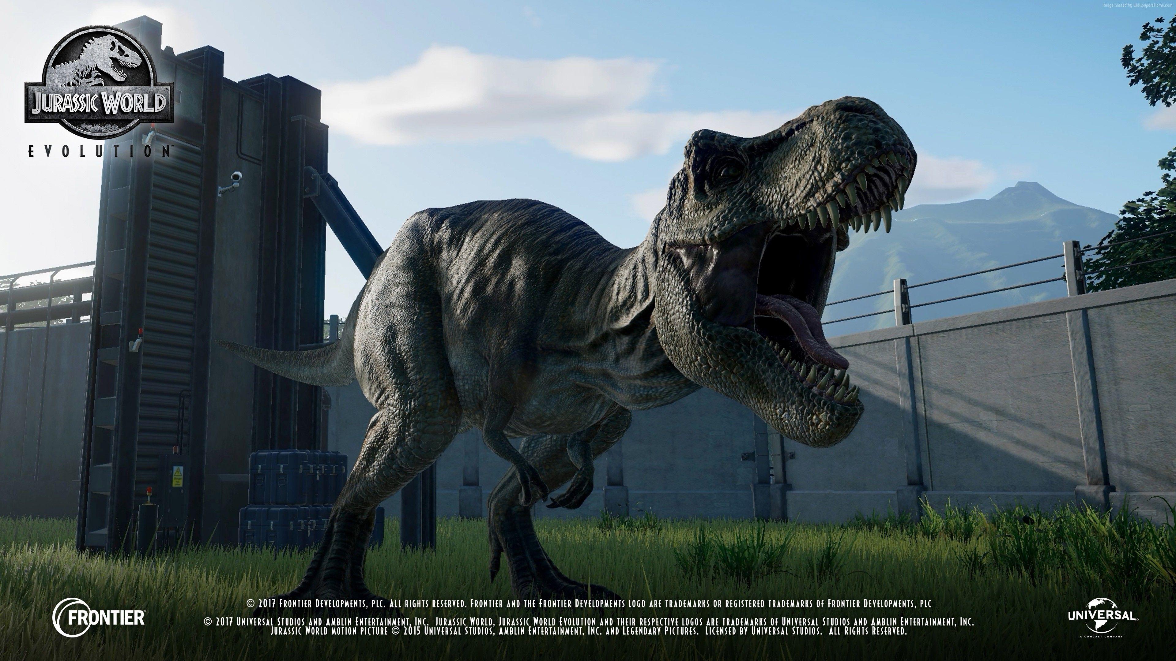 3840x2160 K, #screenshot, #Jurassic World Evolution. Mocah HD Wallpaper