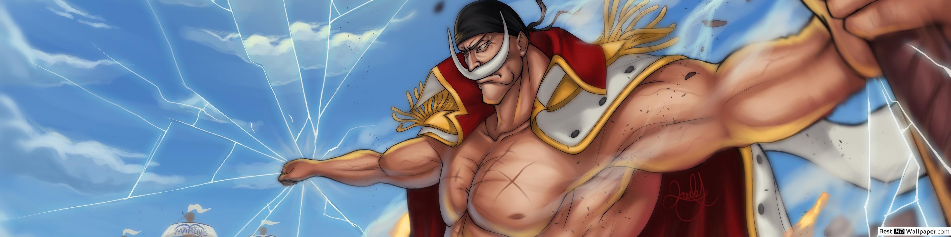 3840x960 One Piece Edward Newgate HD wallpaper download