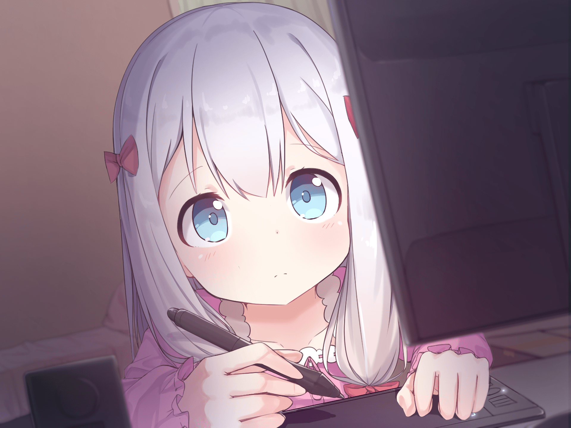 1920x1440 Sagiri Kawaii (Wallpaper). EroManga Sencei. Kawaii