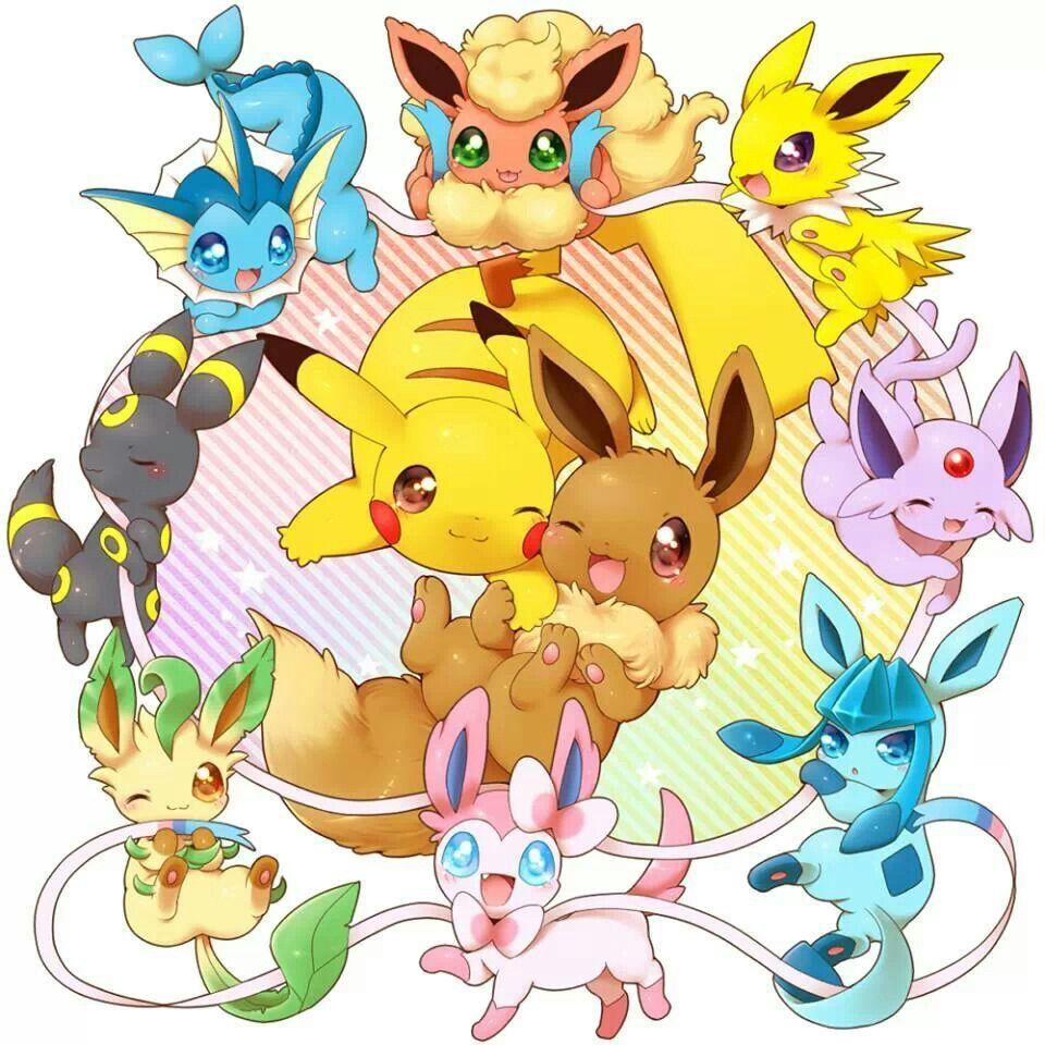 960x960 vaporeon, flareon, jolteon, espeon, glaceon, sylveon, leafeon, umbreon, pikachu, eevee, pokemon. Cute pokemon wallpaper, Pokemon, Pokemon eeveelutions