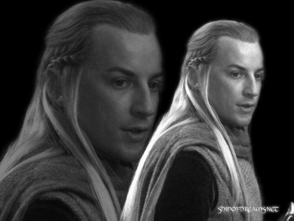 1024x768 Haldir and Lorien Elves wallpaper image