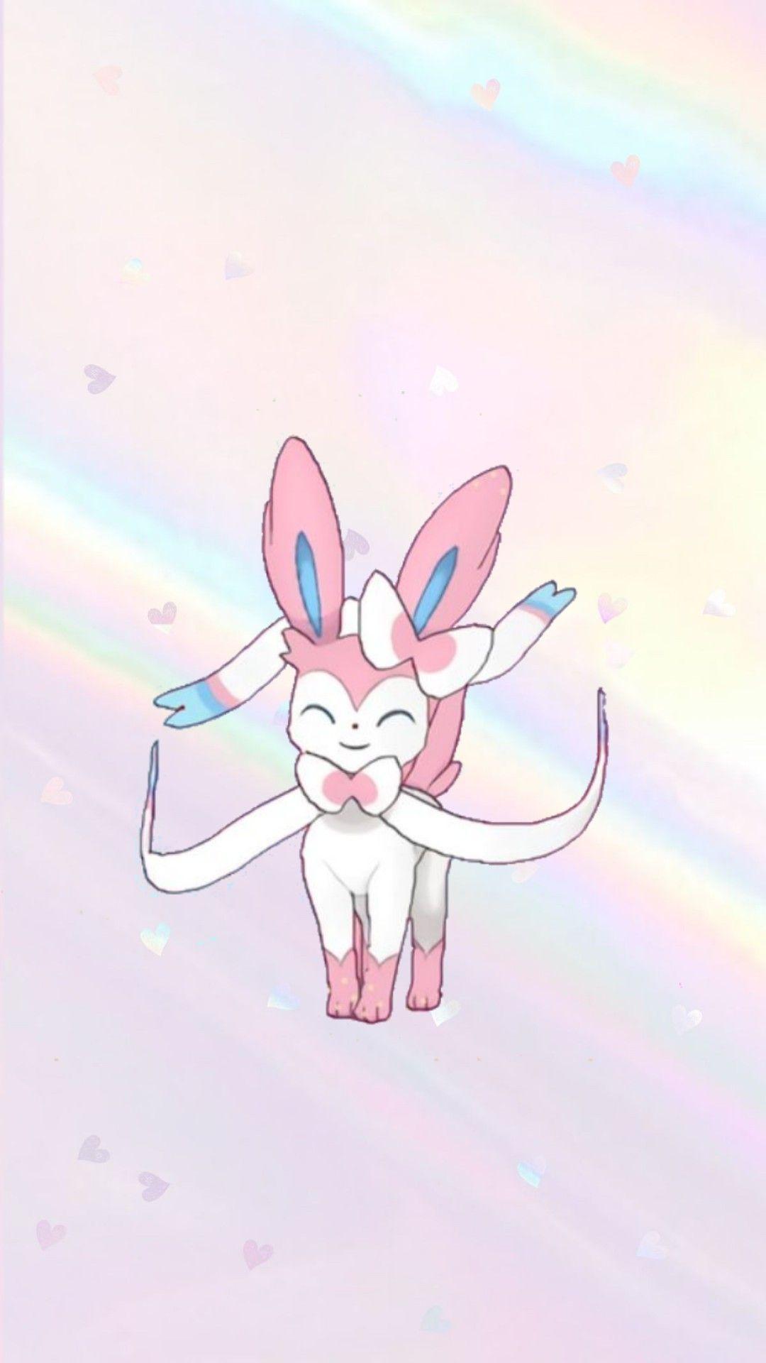 1080x1920 Eevee And Sylveon Wallpaper