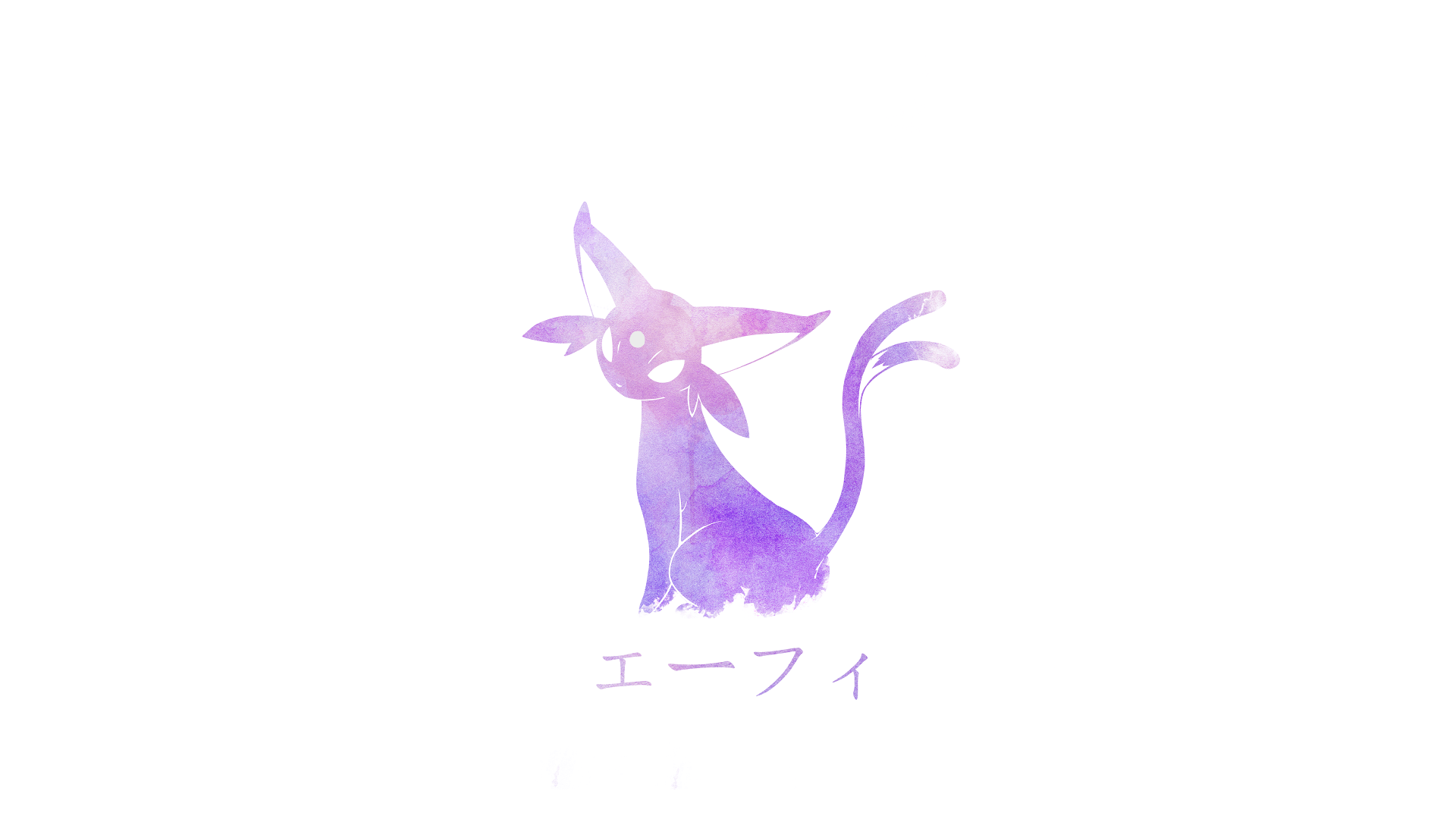 1920x1080 Espeon Stencil Wallpaper