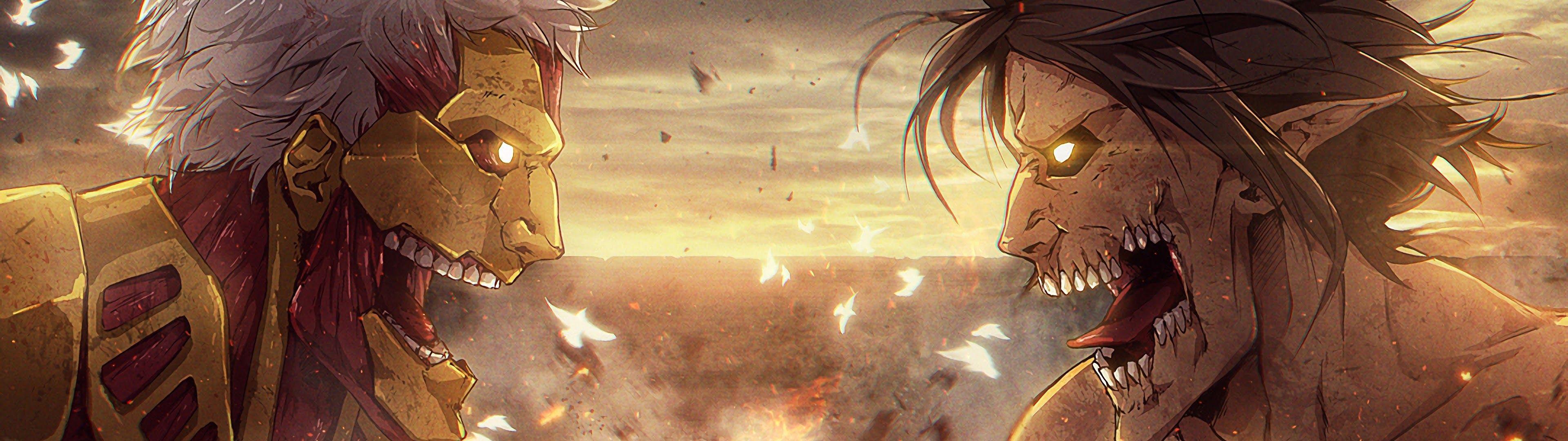 Attack On Titan Dual Monitor Wallpapers - Top Free Attack On Titan Dual