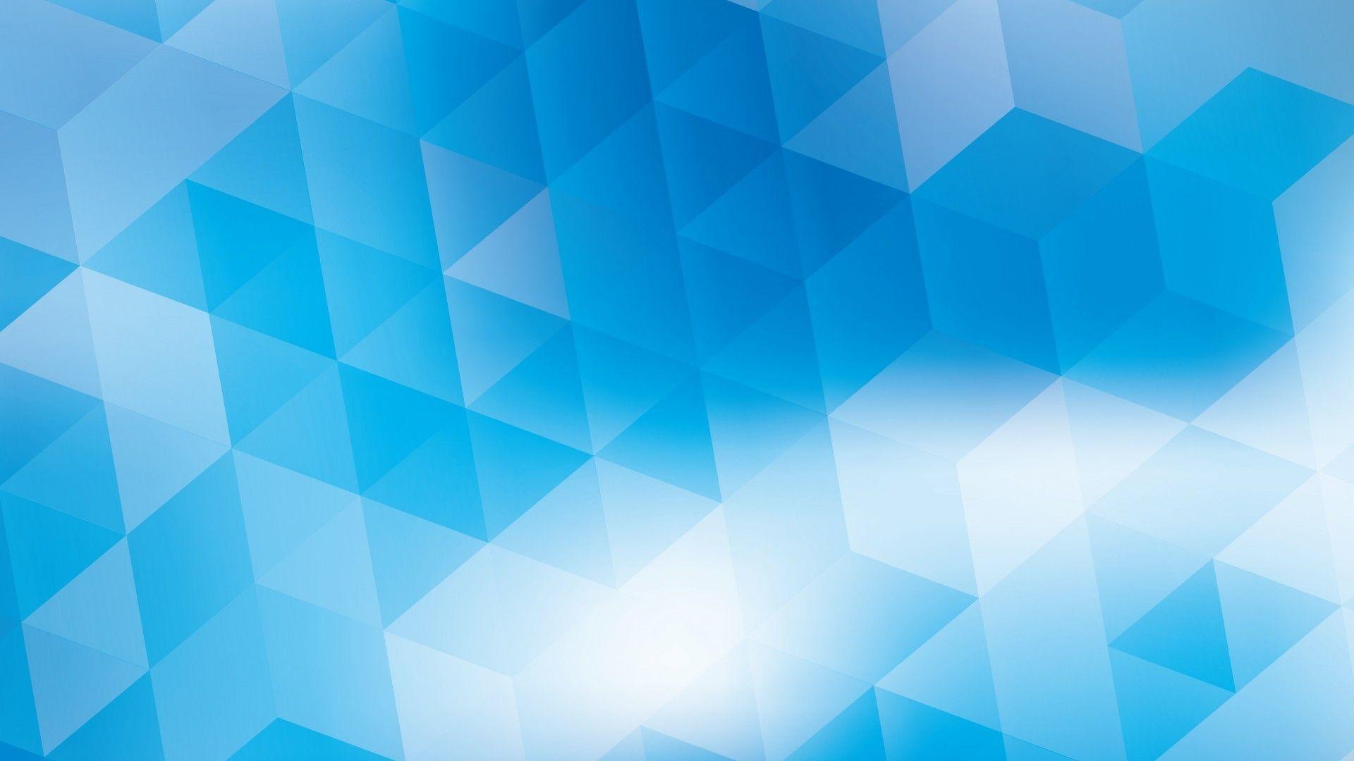 simple desktops triangles blue wallpaper