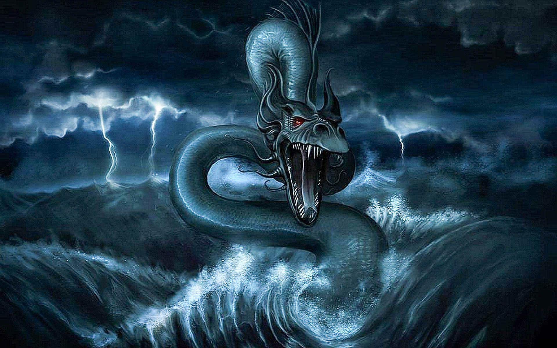 1920x1200 Sea Monster Wallpaper Photo. Sea monsters, Wallpaper, Photo