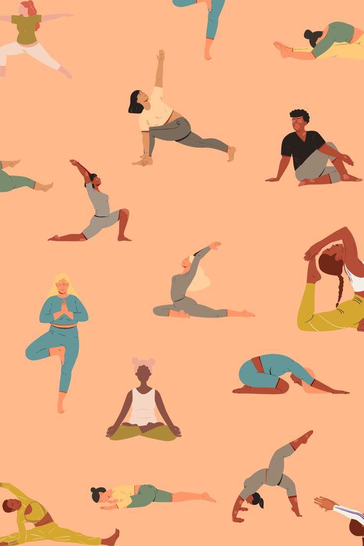 736x1104 yoga pose wallpaper