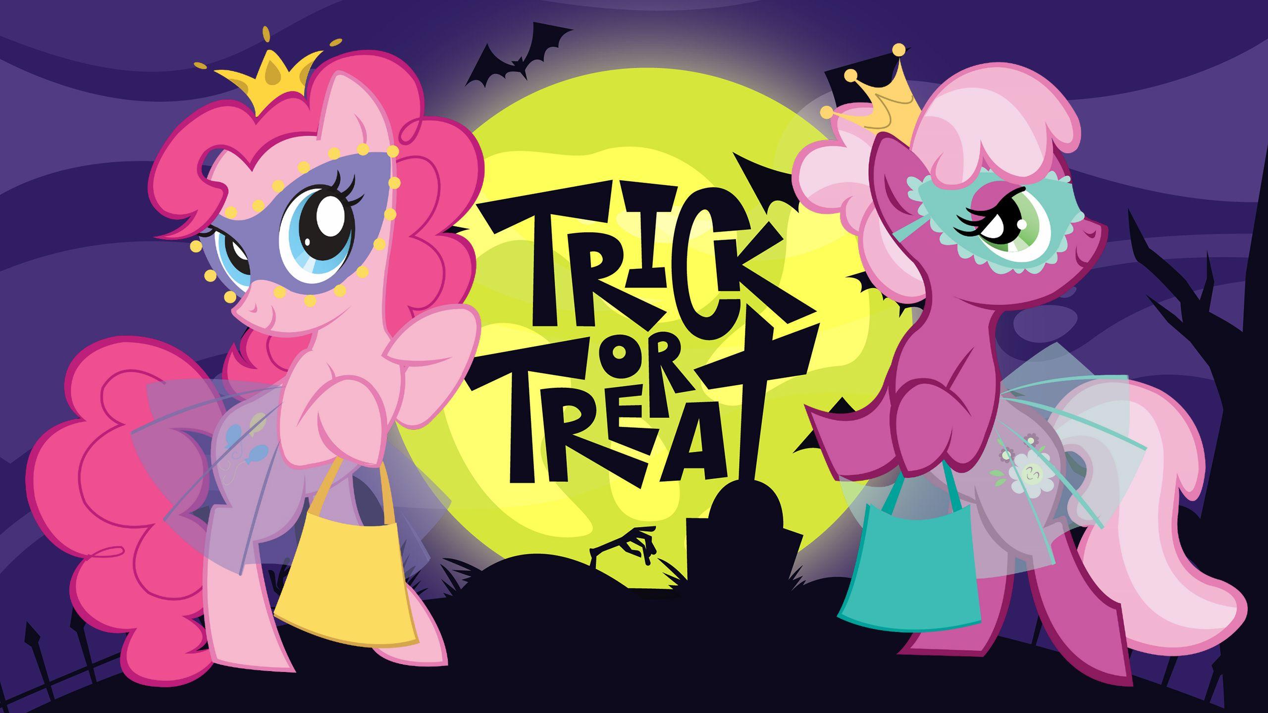 2560x1440 My Little Pony HD Halloween wallpaper collection can use them as Halloween cards