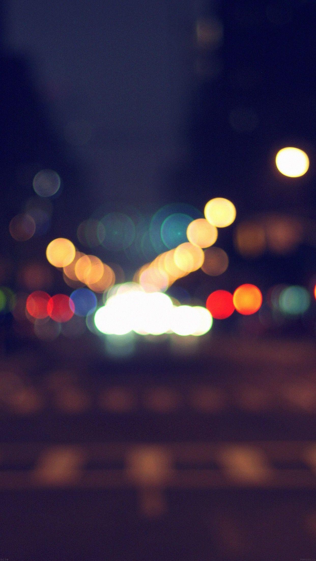 1242x2208 Wallpaper of the week: bokeh