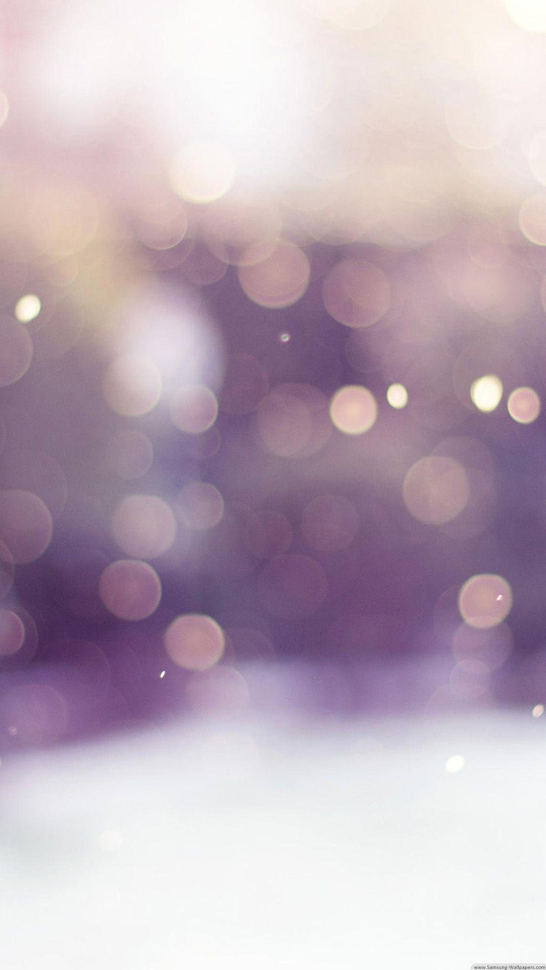 1080x1920 Winter Snow Bokeh iPhone 6 Plus HD Wallpaper HD