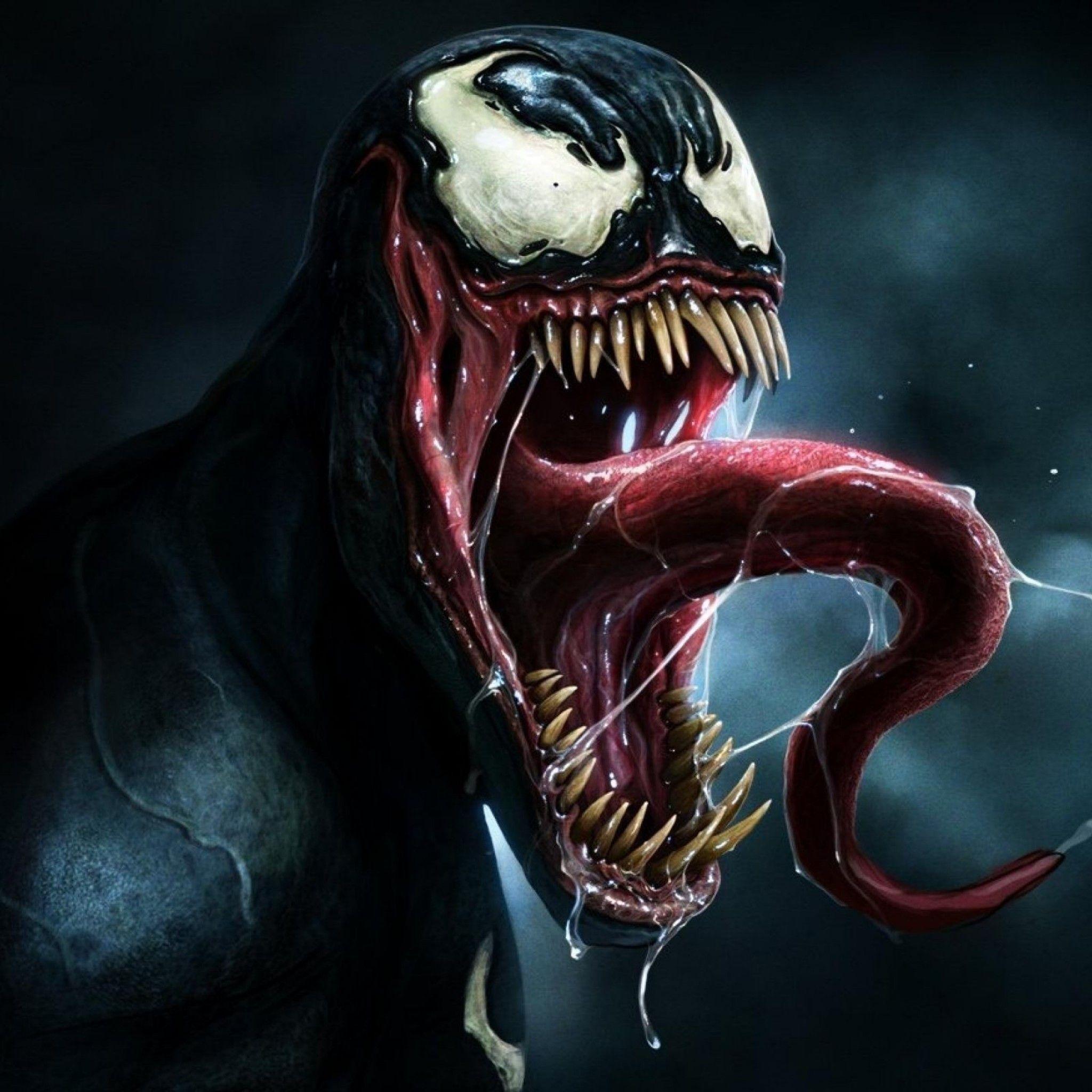2048x2048 Comics, Venom, Spider Man, Marvel Comics, Eddie Brock, Symbiote