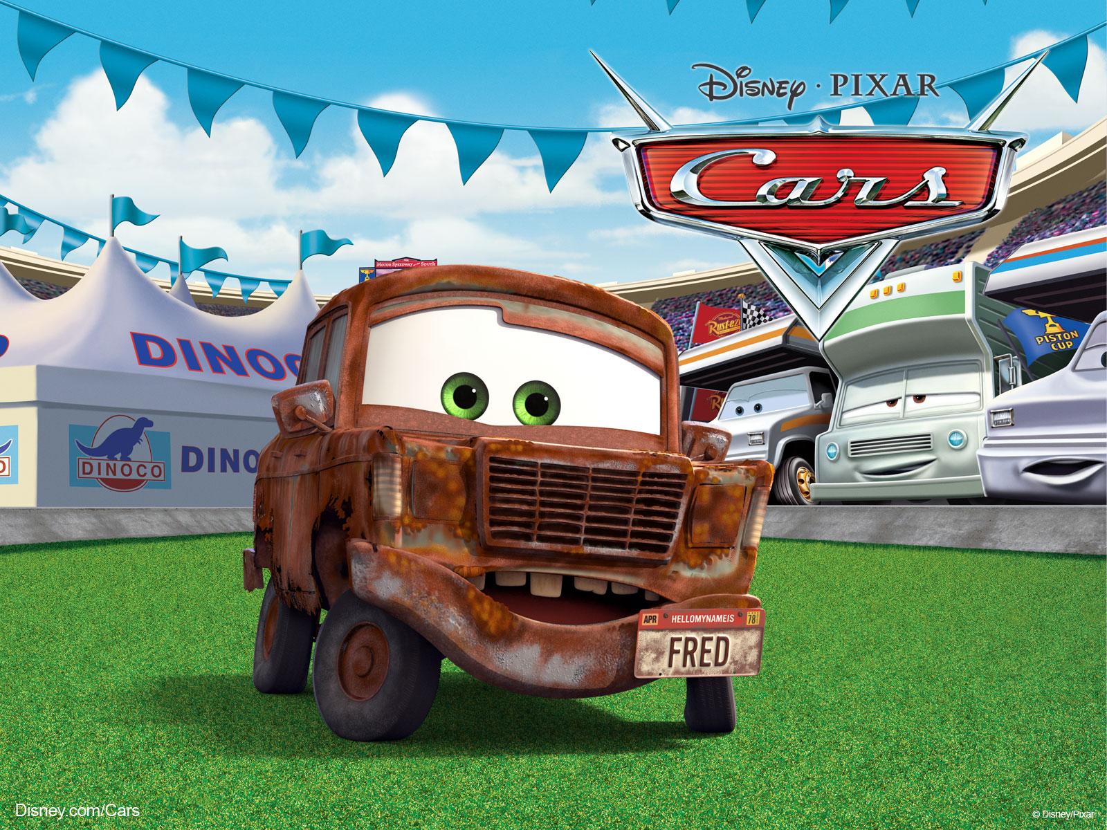 1600x1200 Fred the Rusty Car from Pixar's Cars Movie Desktop Wallpaper