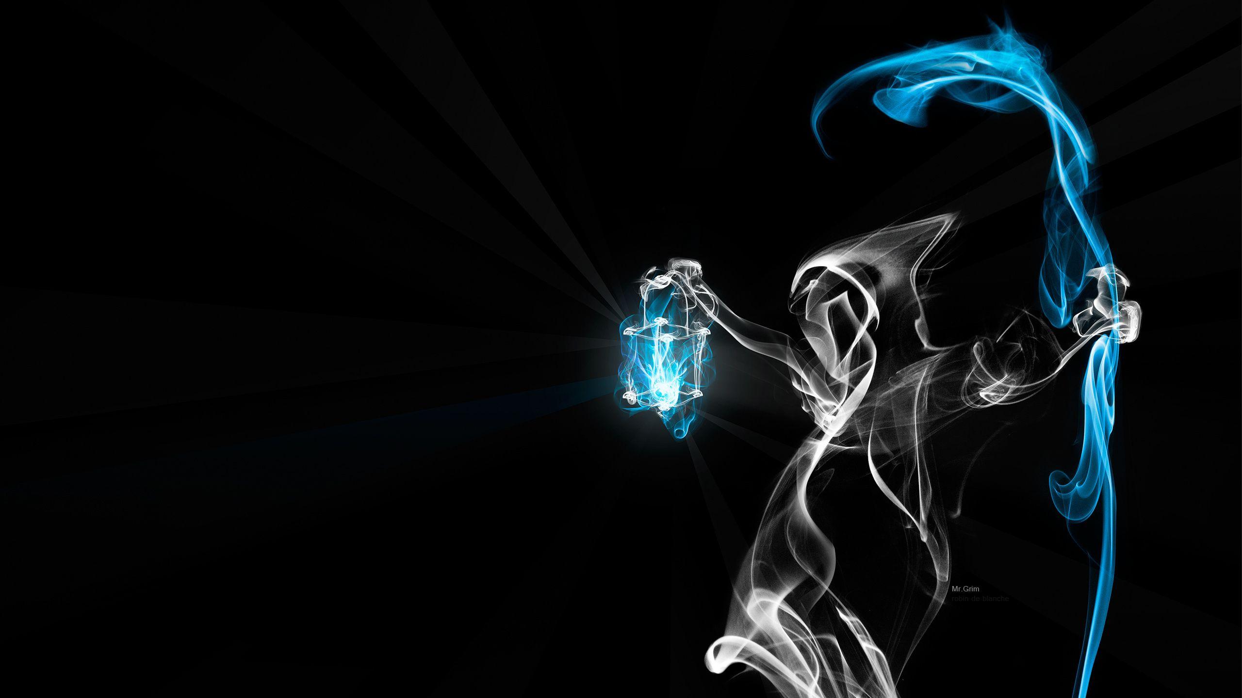2560x1440 Stunning Neon Anime Image