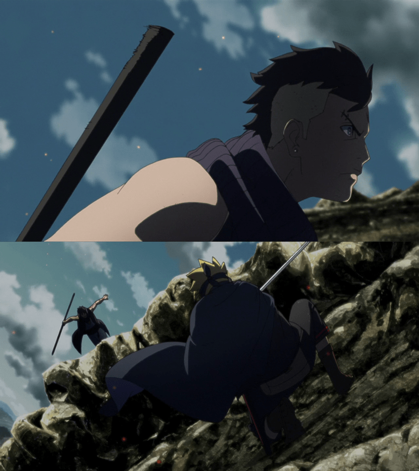 843x948 world wallpaper: Kawaki vs Boruto Clash HD