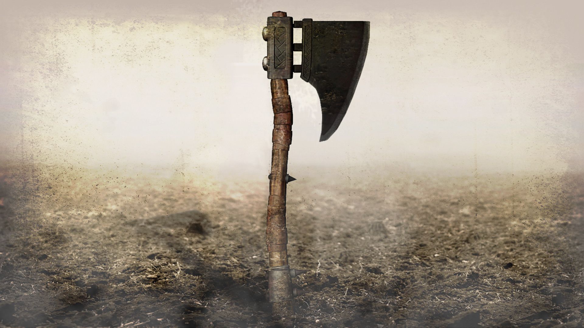 1920x1080 Viking Axe Wallpaper