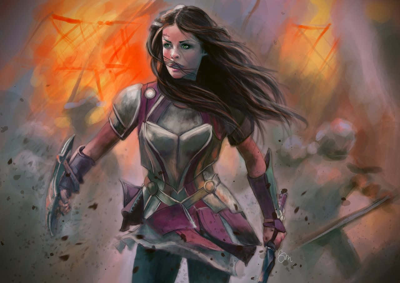 1280x905 Download Lady Sif of Asgard. Wallpaper