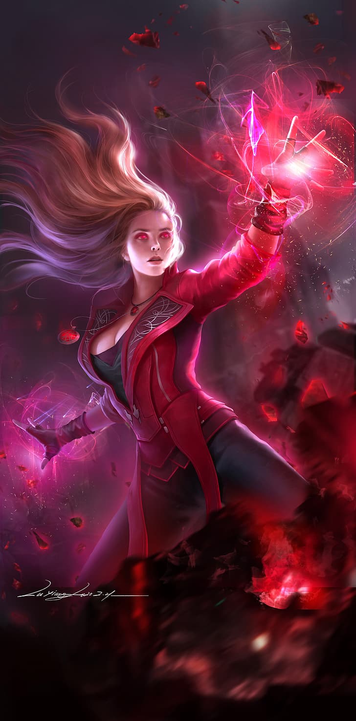 728x1475 Marvel girl 1080P, 2K, 4K, 5K HD wallpaper free download
