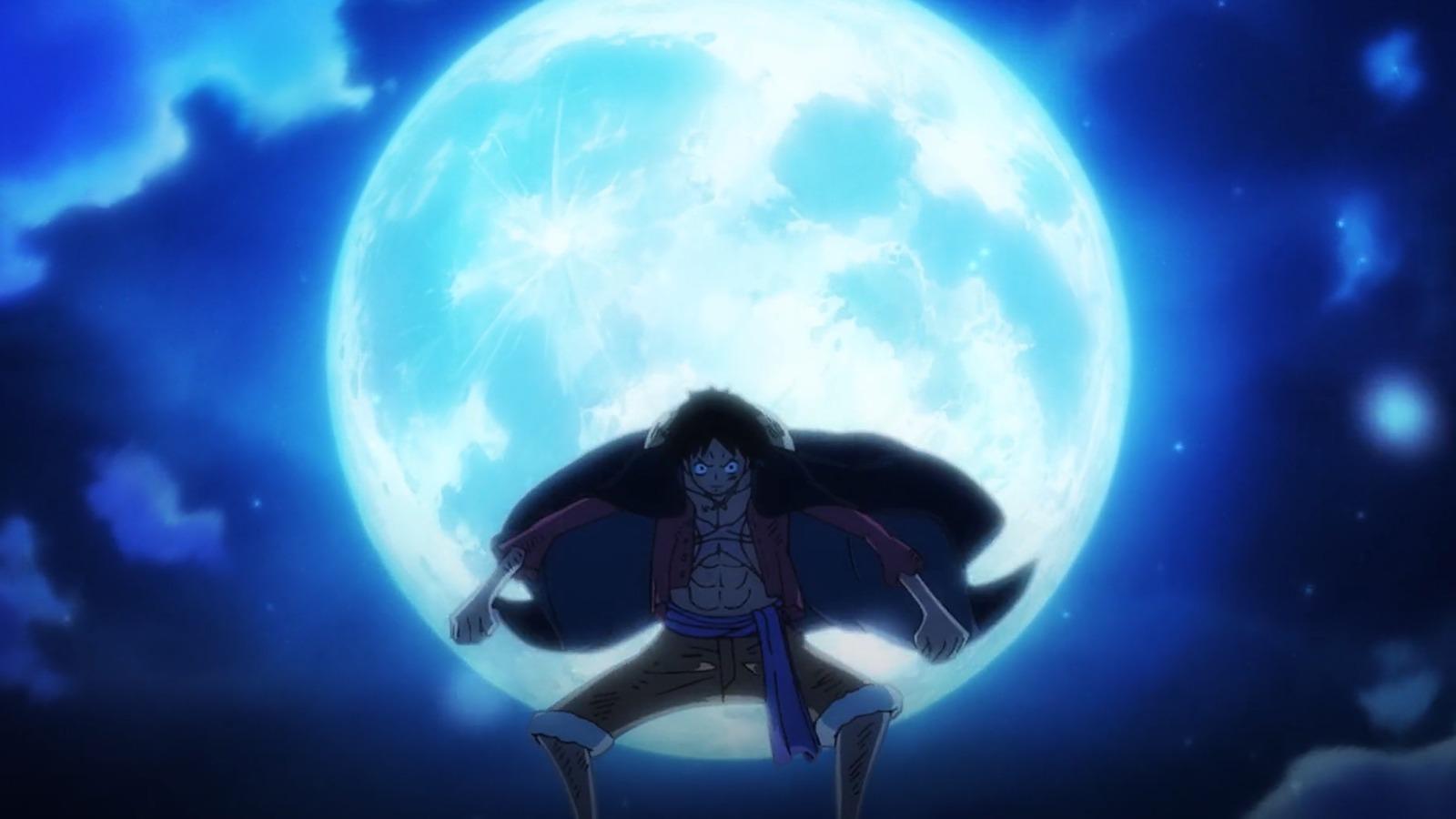 1600x900 Luffy Moon Wallpaper