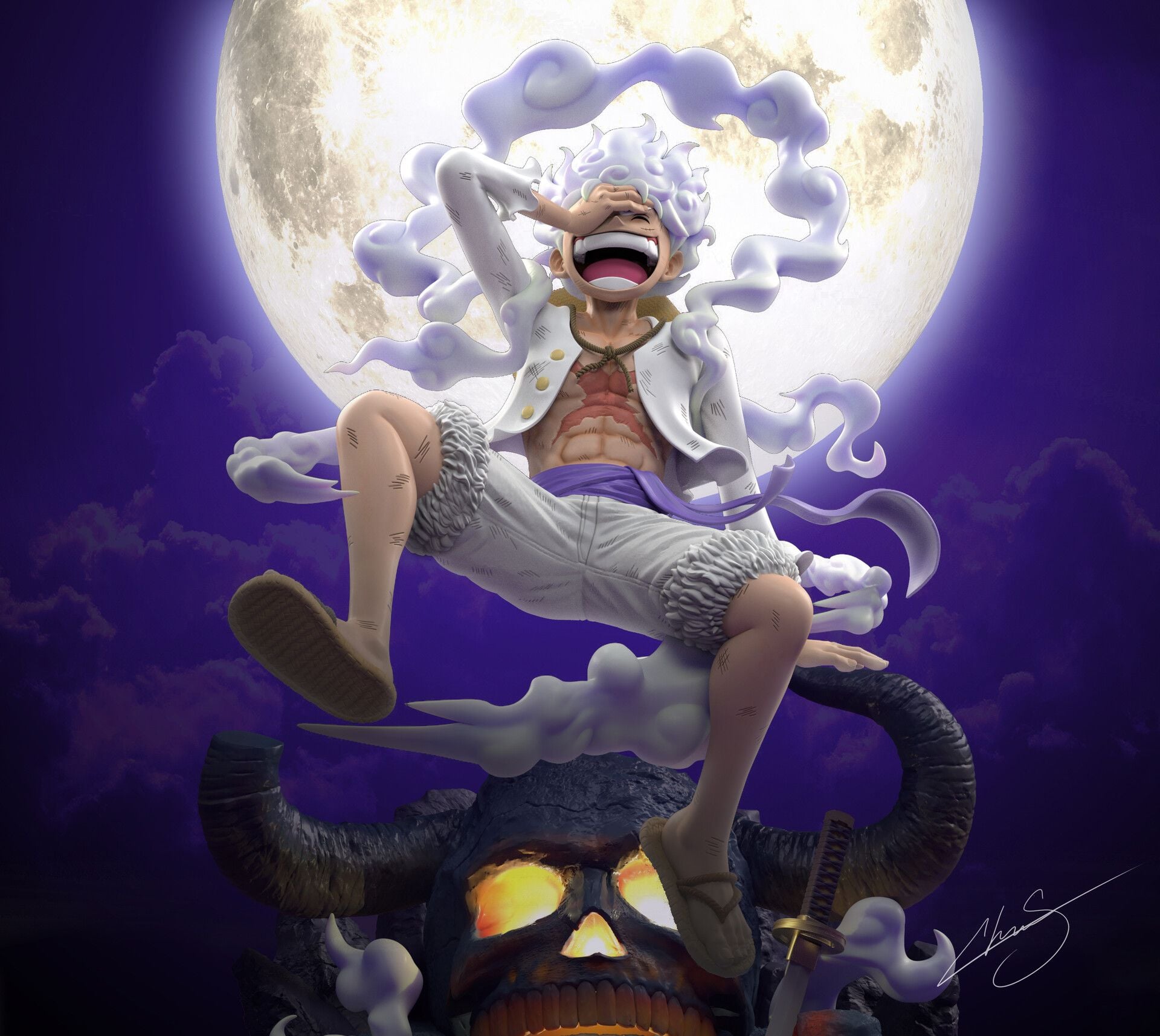 1920x1714 Monkey D. Luffy