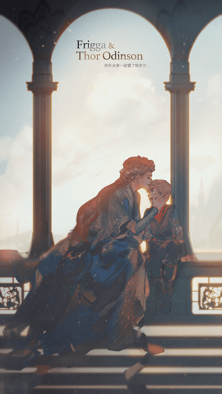 740x1314 Frigga (Film) Anime Image Board