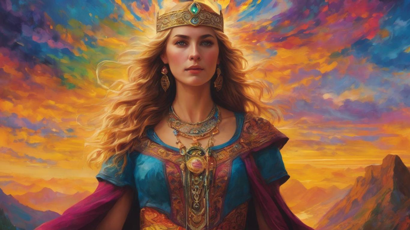 1366x768 Frigg's Wise Queen