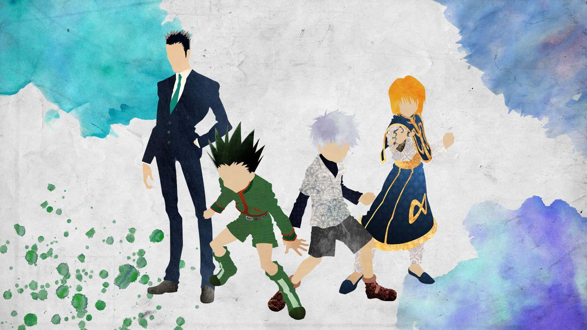 1920x1080 Hunter X Hunter Minimalist Wallpaper