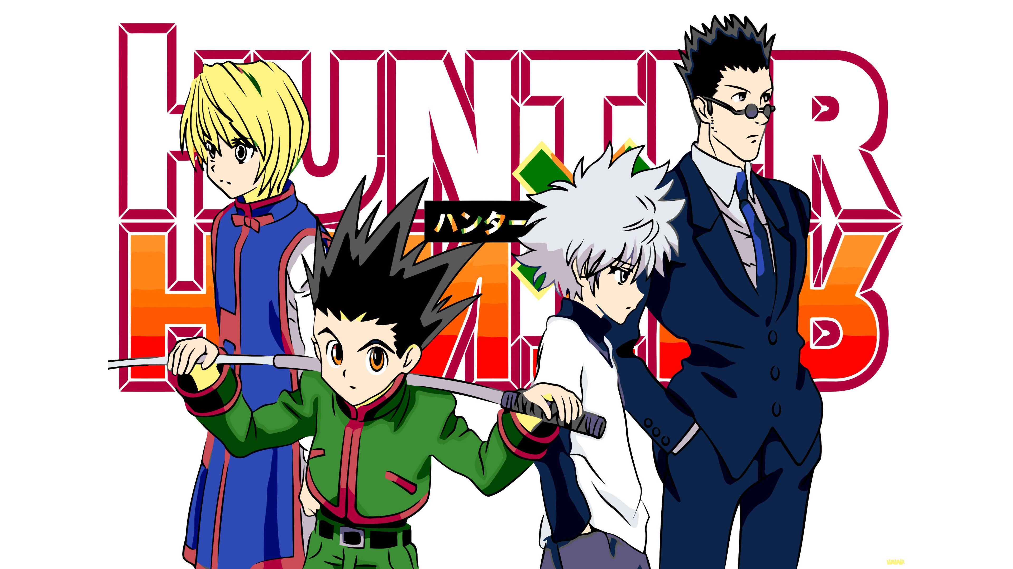 3840x2160 Hunter x Hunter Wallpaper 4K, Kurapika, Gon Freecss