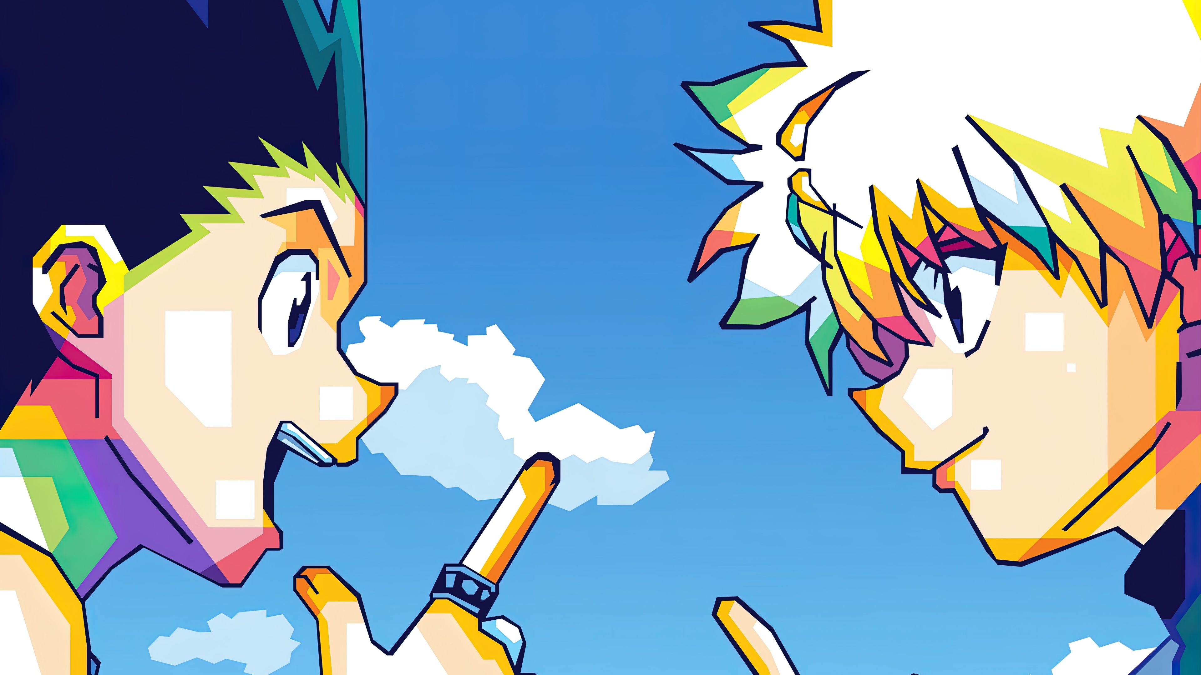 3840x2160 Hunter x Hunter Wallpaper 4K, Gon Freecss, Killua Zoldyck