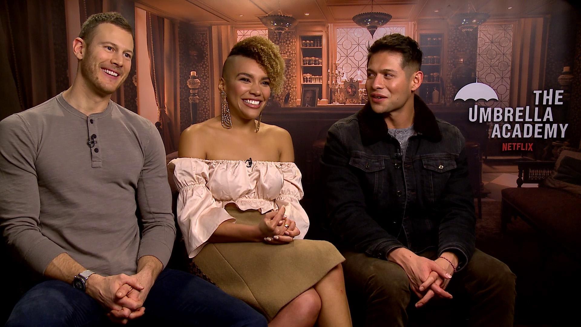 1920x1080 The Umbrella Academy Cast Wallpaper