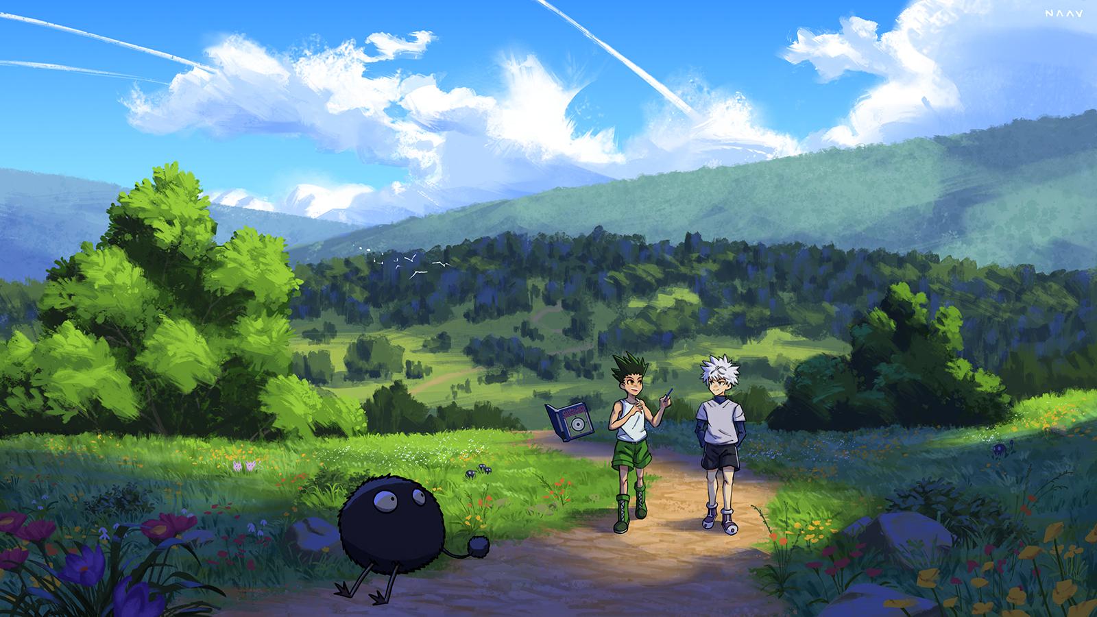 1600x900 Greed Island! Recent Fan Art Twitter: Naav_draws