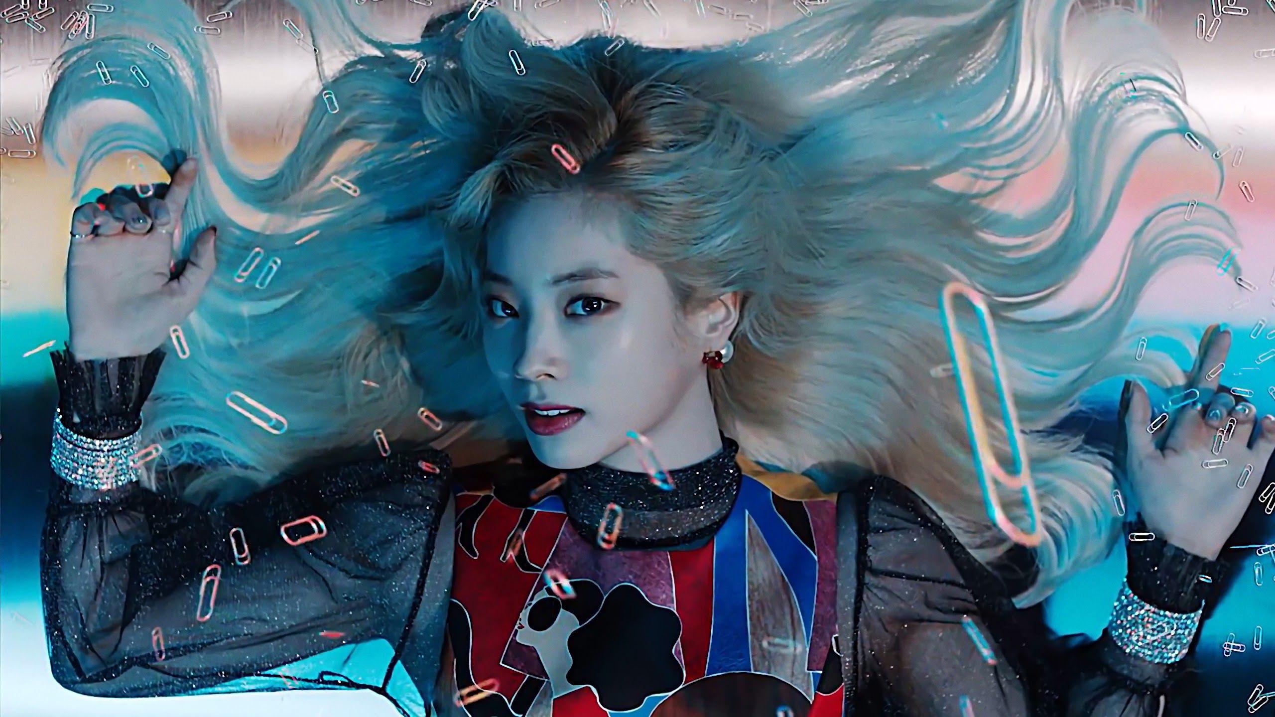 2560x1440 TWICE FANCY Dahyun 4K Wallpaper