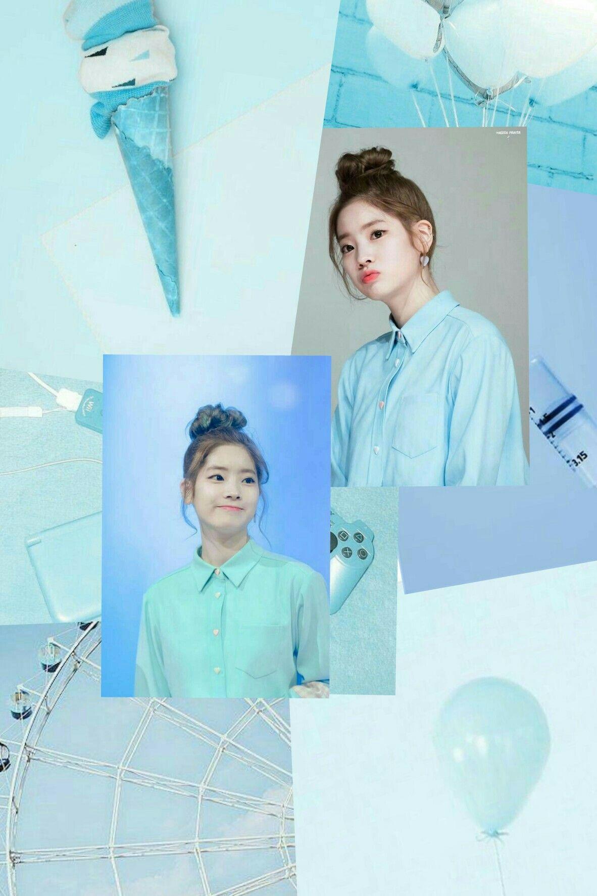 1182x1773 Babydahdahyun #dahyun #twice #Blue #aesthetic #moodboard #jyp