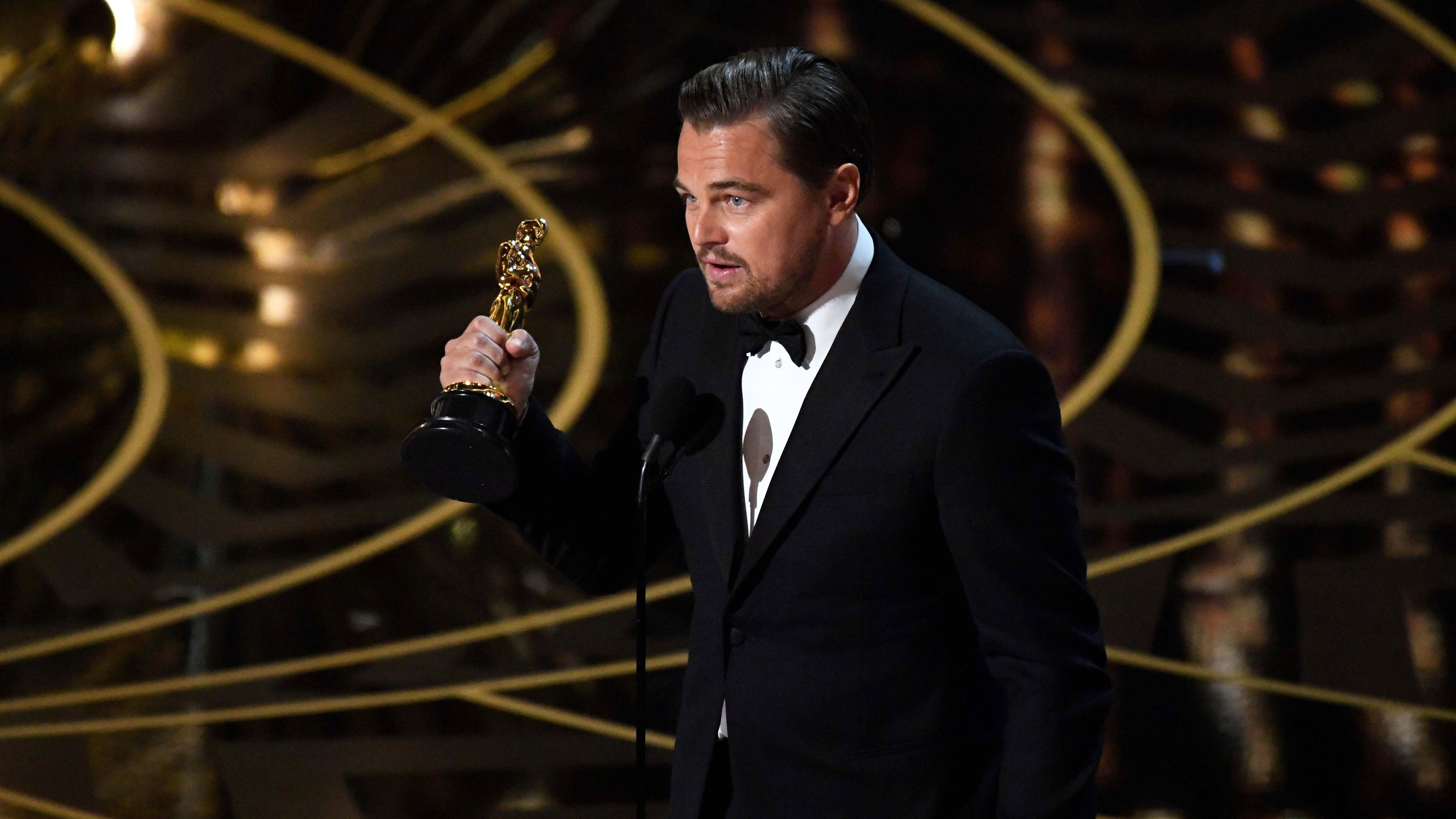 5120x2880 Wallpaper Leonardo DiCaprio, Academy Award Winner, 2016